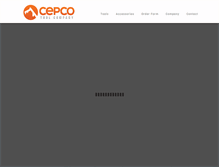 Tablet Screenshot of cepcotool.com